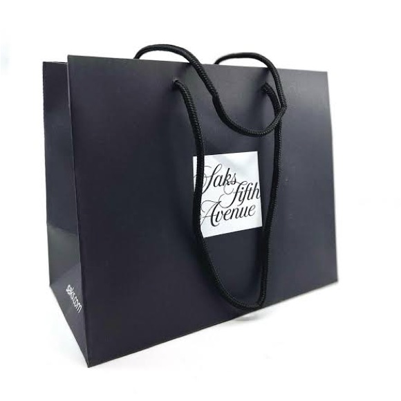 New!Ideal Gifting Saks Fifth Avenue Luxury Shopping Bag(Medium To Large )